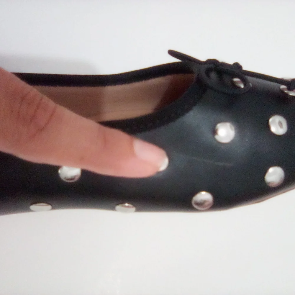 Time and Tru Women's Studded Ballet Flats Size 11 Slip On Comfort - Picture 10 of 10